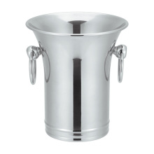 Stainless steel 2L wine bucket with loop handle